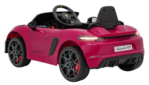 Pojazd Porsche Spyder RS 718 Lakier Różowy Pojazd Porsche Spyder RS 718 Lakier Różowy