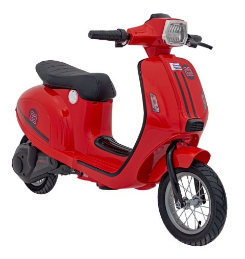 Pojazd Skuter Retro 23 Czerwony Pojazd Skuter Retro 23 Czerwony