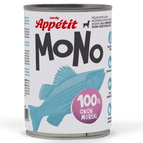 Comfy Appetit Mono Okoń Morski 400g - monoproteinowa karma mokra dla psów Comfy Appetit Mono Okoń Morski 400g - monoproteinowa karma mokra dla psów