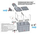 Jecod UBF 6000E - Filtr do oczka o pojemności 8000l