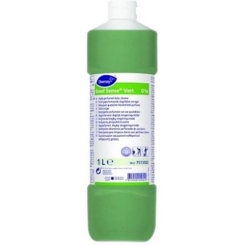 Płyn do podłóg zapachowy TASKI Good Sense Vert 1L 7513502/101106952 DIVERSEY Płyn do podłóg zapachowy TASKI Good Sense Vert 1L 7513502/101106952 DIVERSEY