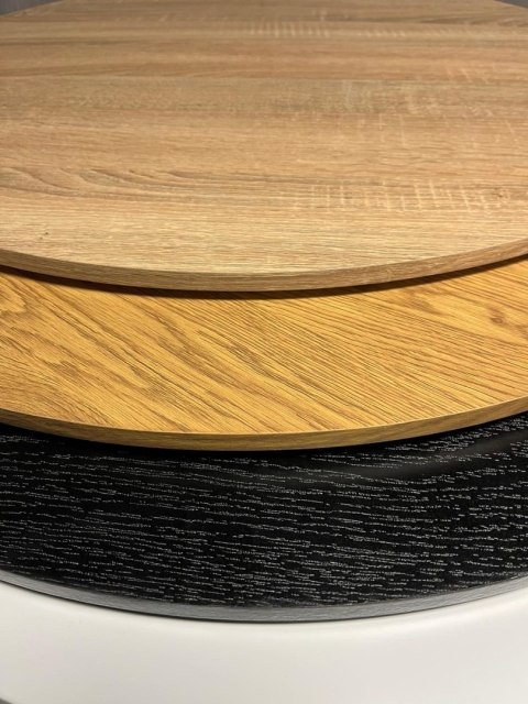 Stół okrągły VICTORY DARK WOOD 70 cm GOLD Stół okrągły VICTORY DARK WOOD 70 cm GOLD