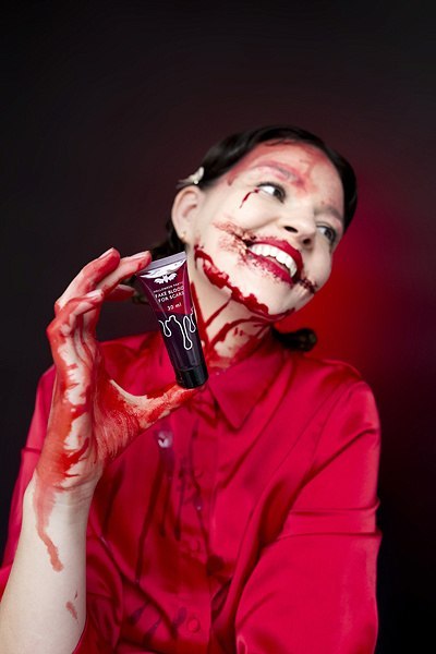 Sztuczna krew w tubie Czerwona 30 ml