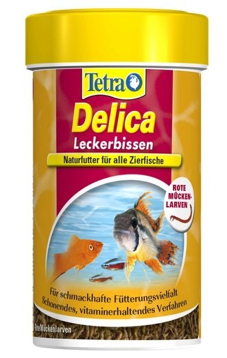 Tetra Delica Bloodworms 100ml Tetra Delica Bloodworms 100ml