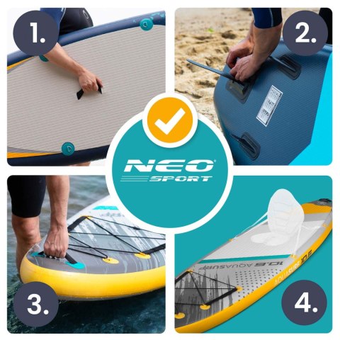 Deska SUP Aquasurf 320 x 84 x 15 cm Neo-Sport 170205 Deska SUP Aquasurf 320 x 84 x 15 cm Neo-Sport 170205
