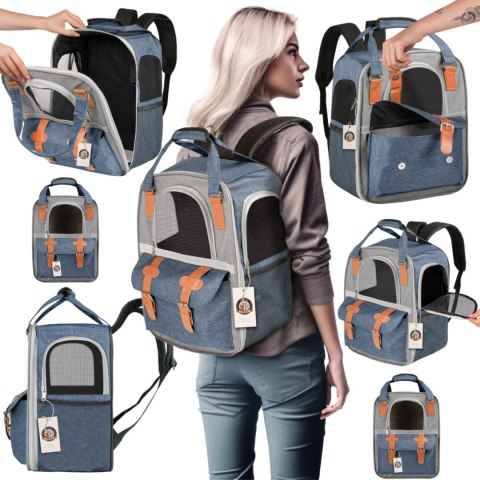 Furrever Friends Citfit Blue - plecak transporter dla kota i psa Furrever Friends Citfit Blue - plecak transporter dla kota i psa
