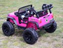 JEEP NA AKUMULATOR BROTHERS , WSPOMAGANIE KIEROWNICY, MIĘKKIE KOŁA, MIĘKKIE SIEDZENIE 24V - 400W/JEEP-JC-666