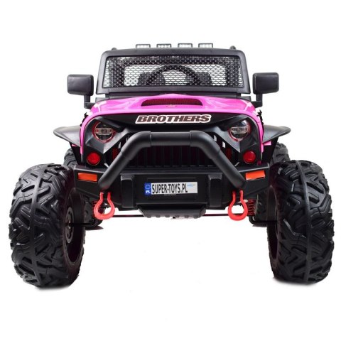 JEEP NA AKUMULATOR BROTHERS , WSPOMAGANIE KIEROWNICY, MIĘKKIE KOŁA, MIĘKKIE SIEDZENIE 24V - 400W/JEEP-JC-666 JEEP NA AKUMULATOR BROTHERS , WSPOMAGANIE KIEROWNICY, MIĘKKIE KOŁA, MIĘKKIE SIEDZENIE 24V - 400W/JEEP-JC-666