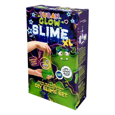 SLIME ZESTAW DIY SWIECĄCY W CIEMNOSCI XL SLIME ZESTAW DIY SWIECĄCY W CIEMNOSCI XL