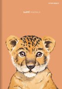Brulion A5 96k linia z marginesem SWEET ANIMAL 70g. 400169480 TOP 2000
