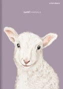 Brulion A5 96k linia z marginesem SWEET ANIMAL 70g. 400169480 TOP 2000