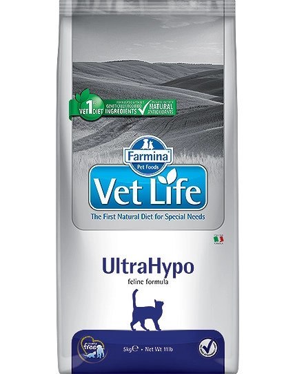 Farmina Vet Life Feline UltraHypo 5kg Farmina Vet Life Feline UltraHypo 5kg