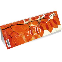 Kalendarz ze spiralką poziomy 2024 T-100-2-16 Michalczyk i Prokop