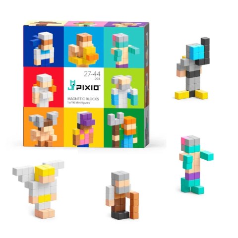 Klocki Magnetyczne Pixio Mini Figures 2 | Surprise Series Klocki Magnetyczne Pixio Mini Figures 2 | Surprise Series