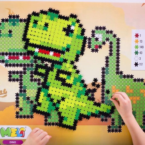 Klocki Meli Minis Dino 3w1 1000 el. Klocki Meli Minis Dino 3w1 1000 el.