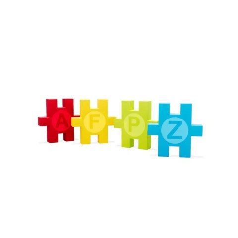 Klocki edukacyjne Meli Basic Letters Edu 1200 Klocki edukacyjne Meli Basic Letters Edu 1200