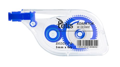 Korektor w taśmie mix kol. BK005-TA TETIS Korektor w taśmie mix kol. BK005-TA TETIS