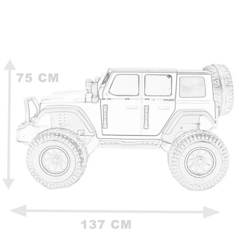 OLBRZYMI JEEP NA AKUMULATOR SPEED, SUPER RÓŻ, MIĘKKIE KOŁA, SIEDZENIE, APLIKACJA/DLS-X15A OLBRZYMI JEEP NA AKUMULATOR SPEED, SUPER RÓŻ, MIĘKKIE KOŁA, SIEDZENIE, APLIKACJA/DLS-X15A