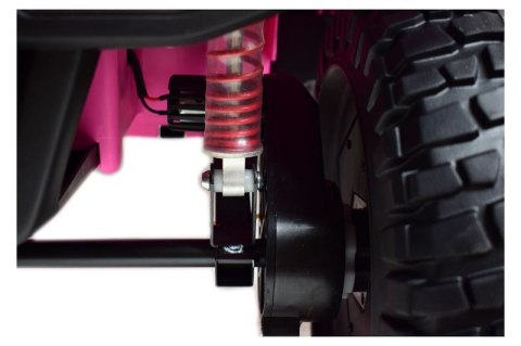 OLBRZYMI JEEP NA AKUMULATOR SPEED, SUPER RÓŻ, MIĘKKIE KOŁA, SIEDZENIE, APLIKACJA/DLS-X15A OLBRZYMI JEEP NA AKUMULATOR SPEED, SUPER RÓŻ, MIĘKKIE KOŁA, SIEDZENIE, APLIKACJA/DLS-X15A