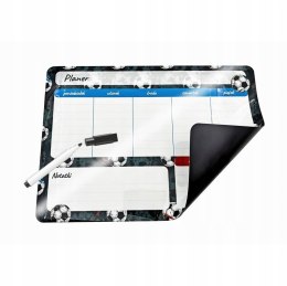 Planer magnetyczny na lodówkę Plan lekcji 35x25cm tygodniowy + marker PM-02-02 BIURFOL