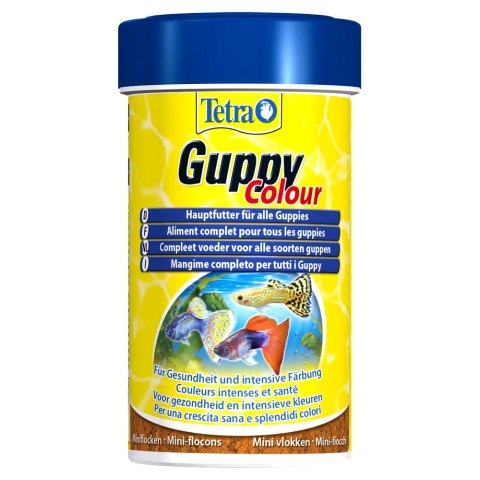 TETRA Guppy Colour 100 ml pokarm płatki dla gupików wzmacniający ubarwienie (T197275) TETRA Guppy Colour 100 ml pokarm płatki dla gupików wzmacniający ubarwienie (T197275)