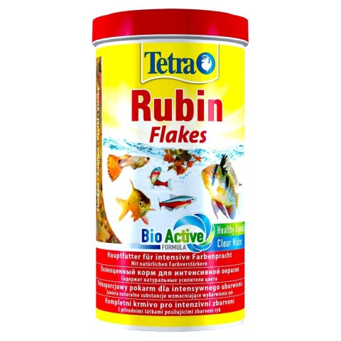 TETRA Rubin 1 L, pokarm w płatkach intensyfikujący ubarwienie ryb (T204416) TETRA Rubin 1 L, pokarm w płatkach intensyfikujący ubarwienie ryb (T204416)