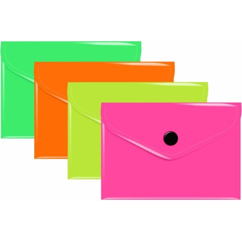 Teczka kopertowa A7 PP neonowa MIX (10szt) TK-NEON-A7 BIURFOL Teczka kopertowa A7 PP neonowa MIX (10szt) TK-NEON-A7 BIURFOL