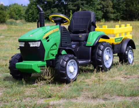 WIELKI TRAKTOR HALLO BABY Z PRZYCZEPĄ, PILOT, APLIKACJA/T990 WIELKI TRAKTOR HALLO BABY Z PRZYCZEPĄ, PILOT, APLIKACJA/T990