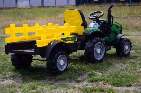WIELKI TRAKTOR HALLO BABY Z PRZYCZEPĄ, PILOT, APLIKACJA/T990 WIELKI TRAKTOR HALLO BABY Z PRZYCZEPĄ, PILOT, APLIKACJA/T990