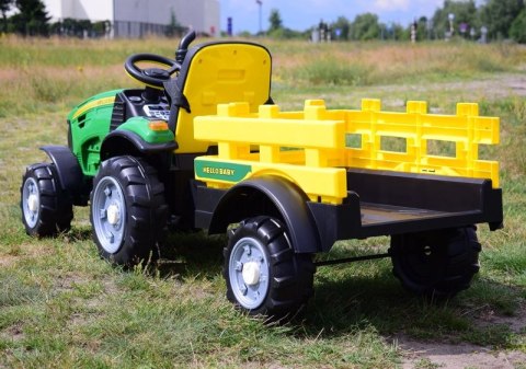 WIELKI TRAKTOR HALLO BABY Z PRZYCZEPĄ, PILOT, APLIKACJA/T990 WIELKI TRAKTOR HALLO BABY Z PRZYCZEPĄ, PILOT, APLIKACJA/T990