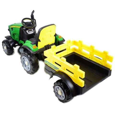 WIELKI TRAKTOR HALLO BABY Z PRZYCZEPĄ, PILOT, APLIKACJA/T990 WIELKI TRAKTOR HALLO BABY Z PRZYCZEPĄ, PILOT, APLIKACJA/T990