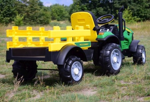 WIELKI TRAKTOR HALLO BABY Z PRZYCZEPĄ, PILOT, APLIKACJA/T990 WIELKI TRAKTOR HALLO BABY Z PRZYCZEPĄ, PILOT, APLIKACJA/T990