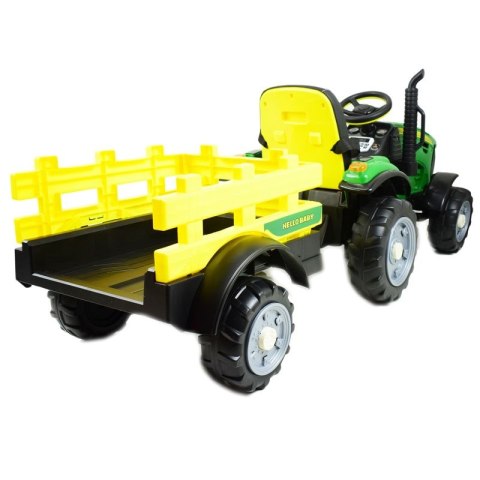 WIELKI TRAKTOR HALLO BABY Z PRZYCZEPĄ, PILOT, APLIKACJA/T990 WIELKI TRAKTOR HALLO BABY Z PRZYCZEPĄ, PILOT, APLIKACJA/T990