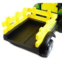 WIELKI TRAKTOR HALLO BABY Z PRZYCZEPĄ, PILOT, APLIKACJA/T990