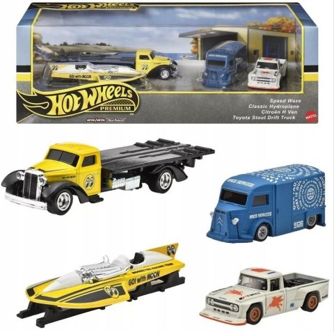 Hot Wheels Premium Diorama 4-pack mix Hot Wheels Premium Diorama 4-pack mix