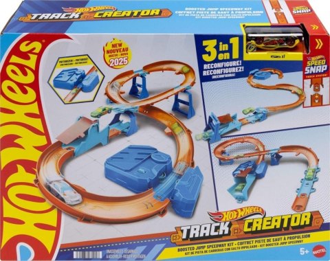 Hot Wheels Track Creator Tor Super skok z napędem Hot Wheels Track Creator Tor Super skok z napędem