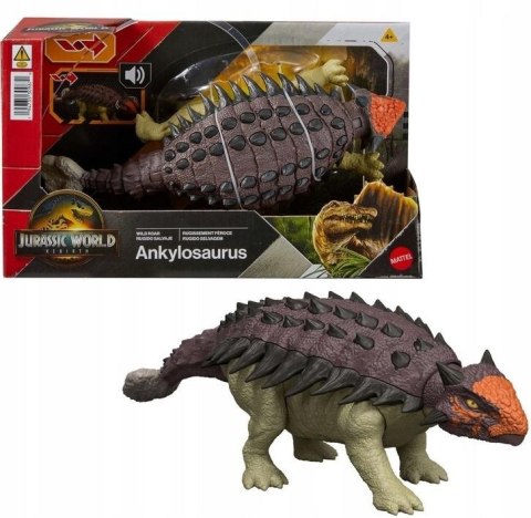 Jurassic World Ankylosaurus Ryczący dinozaur JGB90 Jurassic World Ankylosaurus Ryczący dinozaur JGB90
