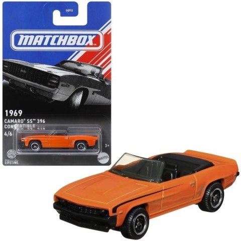 Matchbox Samochód 1969 Camaro SS 396 Covertible Matchbox Samochód 1969 Camaro SS 396 Covertible