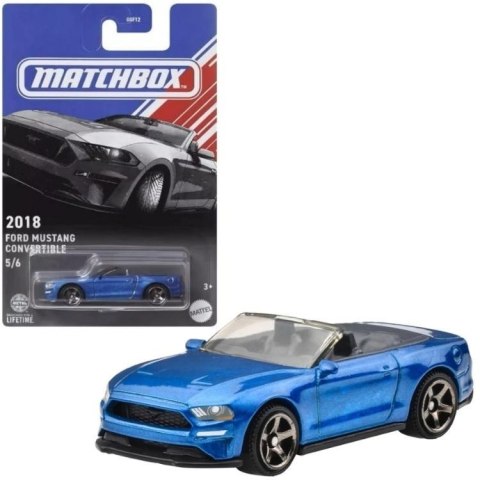 Matchbox Samochód 2018 Ford Mustang Convertible Matchbox Samochód 2018 Ford Mustang Convertible