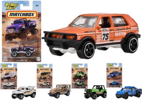 Matchbox Samochód Off Road Rally 1:64 mix Matchbox Samochód Off Road Rally 1:64 mix