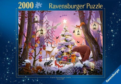 Puzzle 2D: Święta w lesie 2000el Puzzle 2D: Święta w lesie 2000el