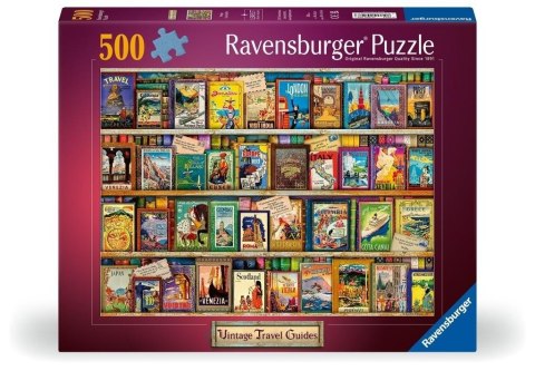 Puzzle 2D: Vintage - Pocztówki 500el Puzzle 2D: Vintage - Pocztówki 500el