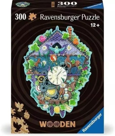 Puzzle drewniane 300 Zegar Puzzle drewniane 300 Zegar