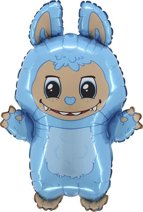 Balon foliowy Grabo Niebieski labubu Blue 61 cm Balon foliowy Grabo Niebieski labubu Blue 61 cm