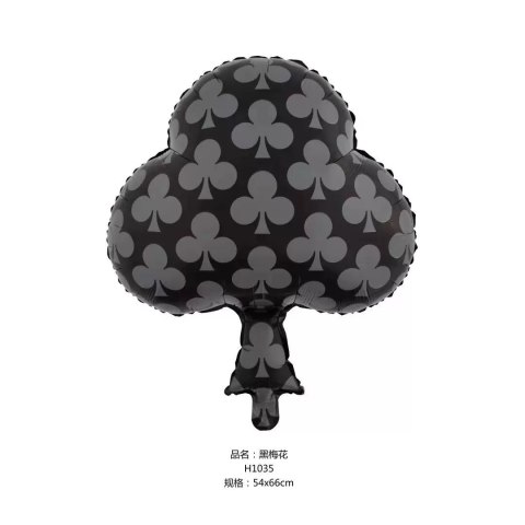 Balony Foliowe Karty Kasyno Zestaw 4 sztuki Balony Foliowe Karty Kasyno Zestaw 4 sztuki
