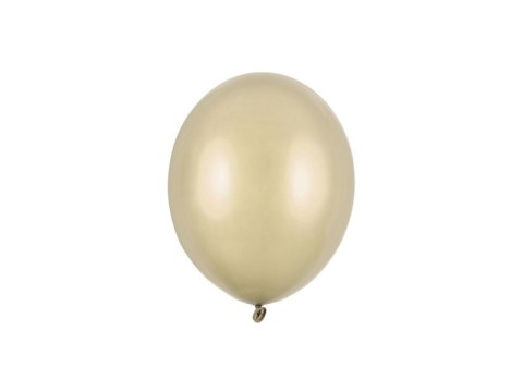 Balony Strong Metallic Cold Gold 12 cm 100 szt Balony Strong Metallic Cold Gold 12 cm 100 szt