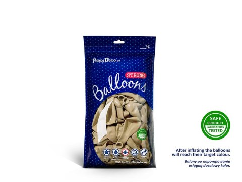 Balony Strong Metallic Cold Gold 12 cm 100 szt Balony Strong Metallic Cold Gold 12 cm 100 szt