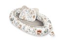 GNIAZDO/KOKON VELVET MAGNOLIA RÓŻOWY 80x45