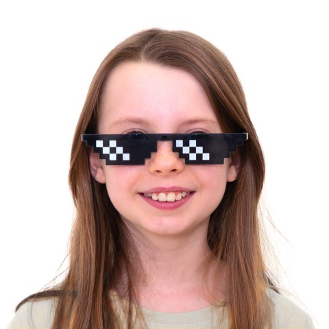 Okulary Thug Life, piksele, oprawki gamer Okulary Thug Life, piksele, oprawki gamer