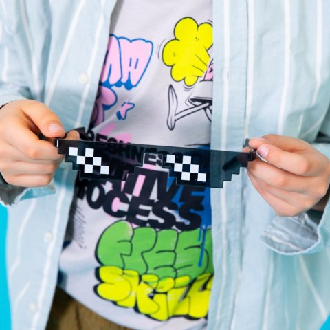 Okulary Thug Life, piksele, oprawki gamer Okulary Thug Life, piksele, oprawki gamer